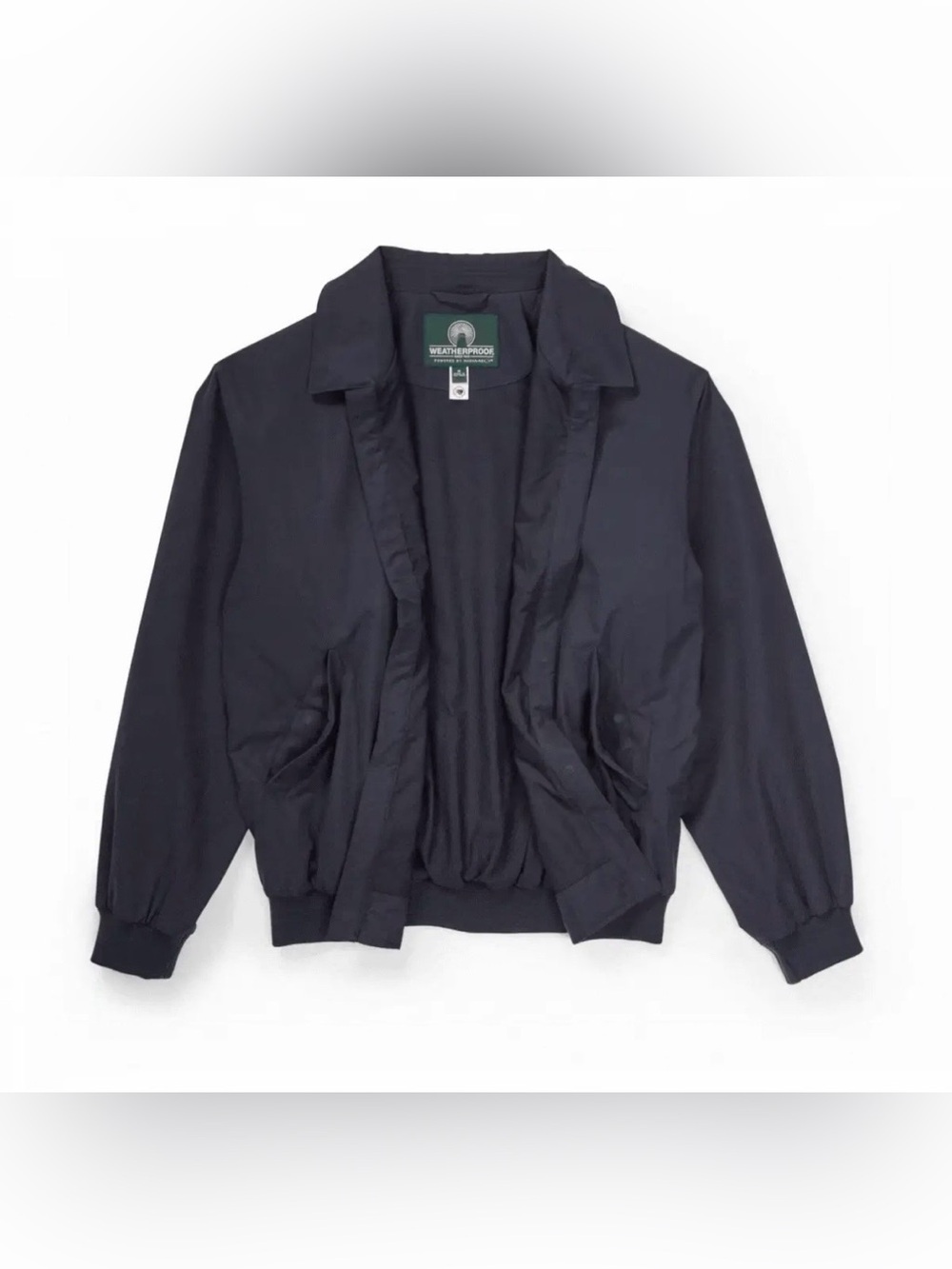 MagnaReady® X Weatherproof® Navy Golf Jacket with Magnetic Closures - Picture 13 of 14